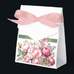 Caixa de Favoritos do Buquê Floral de Algodão Rosa<br><div class="desc">Emana o charme e o estilo grandioso no seu evento especial com as nossas Caixas de Favor de Buquê Floral de Algodão Rosa. Perfeitamente geradas, essas caixas de favores possuem um refinado design floral que apela aos olhos. Embale-os com belas guloseimas ou pequenas fichas de apreciação para os seus convidados....</div>