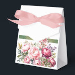 Caixa de Favoritos do Buquê Floral de Algodão Rosa<br><div class="desc">Emana o charme e o estilo grandioso no seu evento especial com as nossas Caixas de Favor de Buquê Floral de Algodão Rosa. Perfeitamente geradas, essas caixas de favores possuem um refinado design floral que apela aos olhos. Embale-os com belas guloseimas ou pequenas fichas de apreciação para os seus convidados....</div>