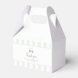 Caixa de favoritos do carrinho de golfe verde-sába