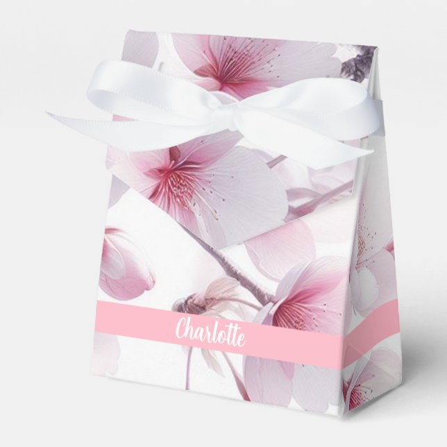 Caixa de Favoritos do Casamento de Blossomas Etern (Frente)