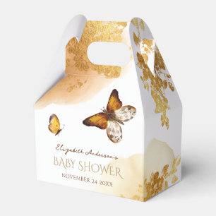 Caixa de Favoritos do Chá de fraldas da Borboleta