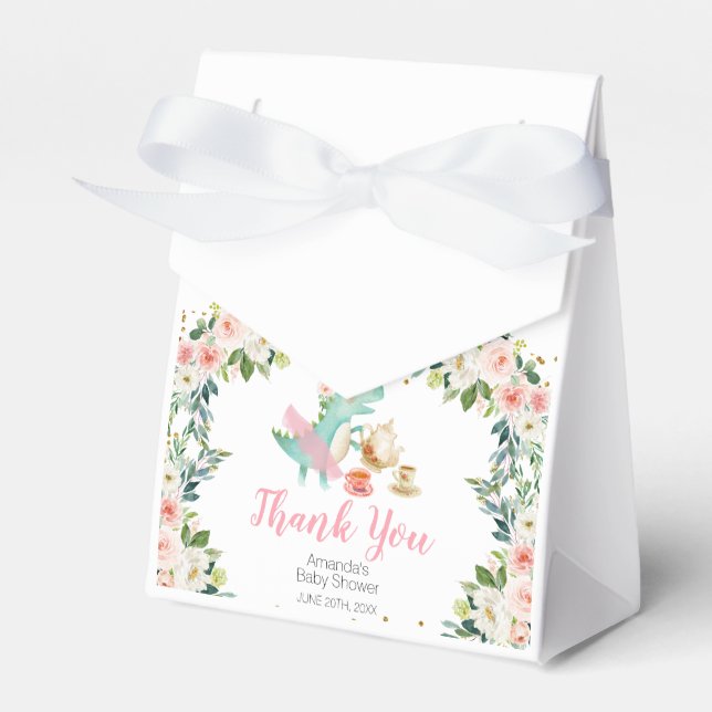 Caixa de Favoritos do Chá de fraldas de Aniversári (Frente)