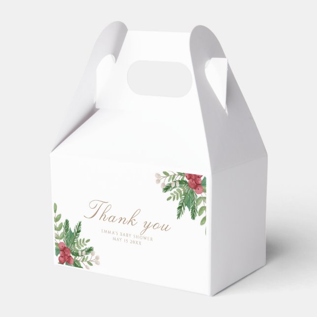 Caixa de Favoritos do Chá de fraldas de Vestido Ve (Frente)