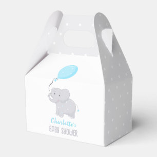 Caixa de Favoritos do Chá de fraldas Elefante
