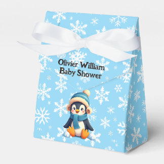 Caixa de Favoritos do Chá de fraldas Pinguim Perso