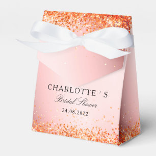 Caixa de Favoritos do Chá de panela de Glitter Mo