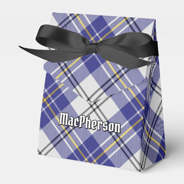 Caixa de Favoritos do Clan MacPherson Blue Dress T (Frente)
