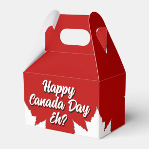 Caixa de Favoritos do Dia do Canadá Personalizada