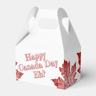 Caixa de Favoritos do Dia do Canadá Personalizada