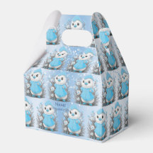 Caixa de Favoritos do Duck Blue Flowers