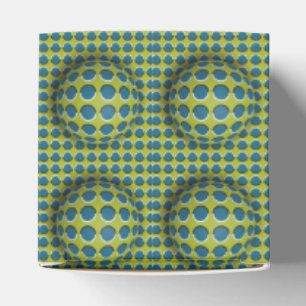 Caixa de Favoritos do Efeito 3D Verde Amarelo