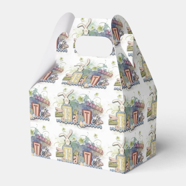 Caixa de Favoritos do Felz pascoa Coelhinho Românt (Frente)