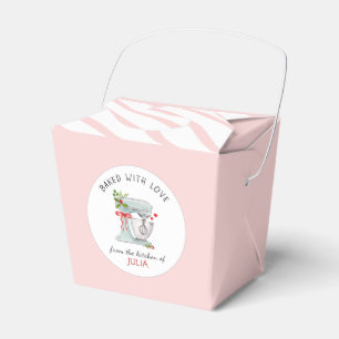 Caixa de Favoritos do Misturador de Bolo Rosa e Bi