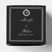 Caixa de Favoritos do Monograma de Quadro Gótico