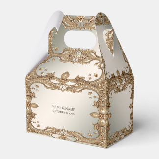 Caixa de Favoritos do Ornamentado Dourado