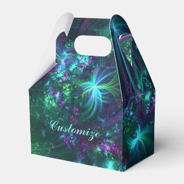 Caixa de Favoritos do Padrão Floral abstrato (Frente)