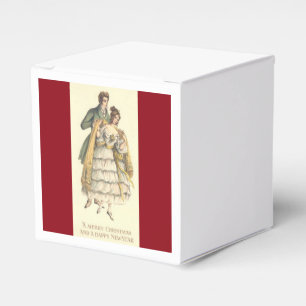 Caixa de Favoritos do Partido de Natais vintages F