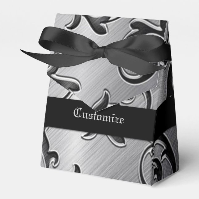 Caixa de Favoritos do Silver and Black Curls (Frente)