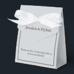 Caixa de Favoritos do Tratado de Parte<br><div class="desc">Esta caixa de favoritos é mostrada em uma cinza elegante e branca. Personalize este item e altere o texto do exemplo para o seu. Dica: Apenas adicione as guloseimas de excelente e adicione uma fita festiva.</div>