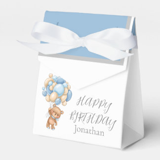 Caixa de Favoritos do ursinho Balão de Espera Aniv