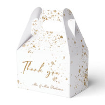 Caixa de favoritos elegante com brilho Dourado