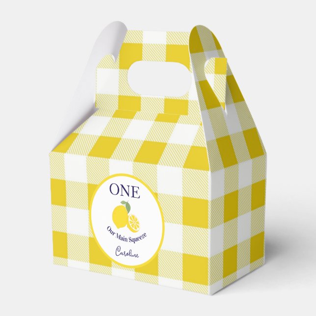 Caixa de Favoritos Festa Infantil Main Squeeze (Frente)