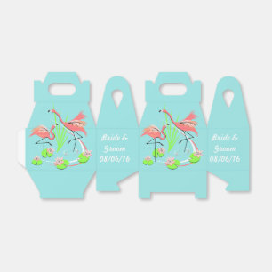 Caixa de favoritos Flamingo Fandango Duo Bride & G