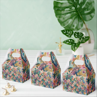 Caixa de Favoritos Florais Vibrantes