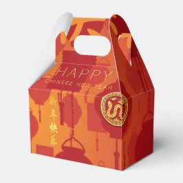 Caixa de Favoritos GFB de Ano Novo do Cobra chinês