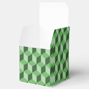 Caixa de Favoritos - Ilusão Óptica em Verde