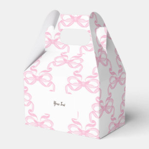 Caixa de Favoritos Laços Rosa