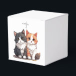 Caixa de Favoritos Mínimo Elegante<br><div class="desc">Aprecie seus convidados com esta elegante caixa de favoritos com um design moderno minimalista. Perfeito para casamentos,  chás,  ou celebrações,  é uma maneira na moda de apresentar pequenas guloseimas. Um detalhe refinado que deixa uma impressão duradoura.</div>