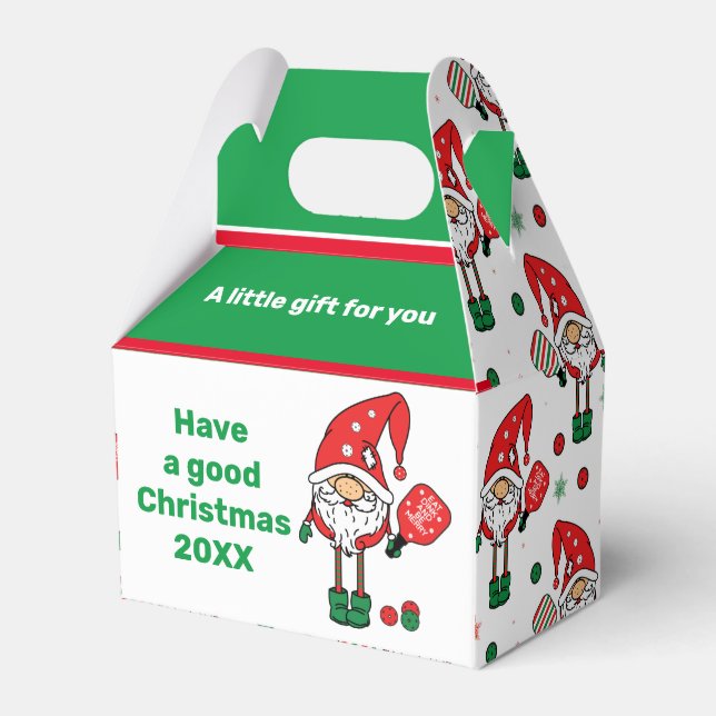 Caixa de Favoritos para Papais noeis de picleball  (Frente)