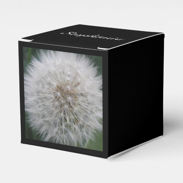 Caixa de Favoritos Personalizados da Flor de Dande (Frente)