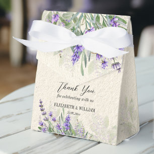 Caixa de favoritos personalizados da lavanda russa