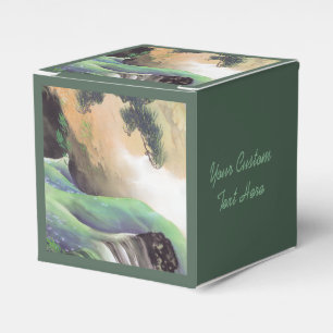 Caixa de favoritos personalizados de arte japonesa
