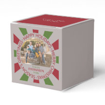 Caixa de favoritos personalizados de Feriados Feli