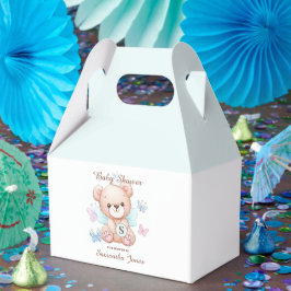 Caixa de Favoritos Personalizados do Chá de fralda