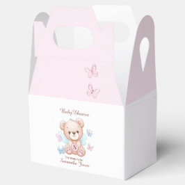 Caixa de Favoritos Personalizados do Chá de fralda