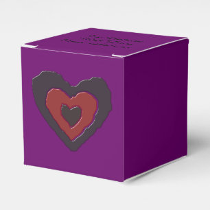 Caixa de Favoritos Personalizados do Coração do 