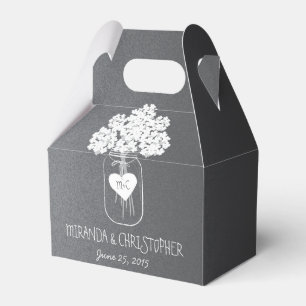 Caixa de Favoritos Personalizados Floral do Chalkb