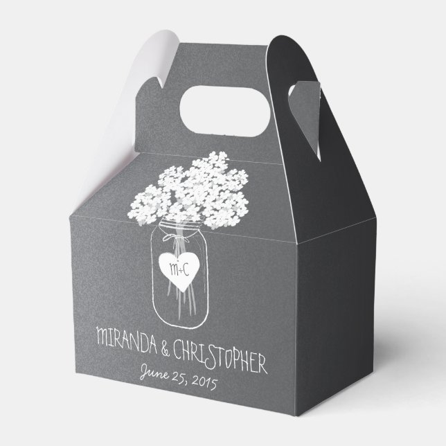 Caixa de Favoritos Personalizados Floral do Chalkb (Frente)