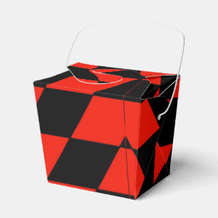 Caixa de Favoritos Preto e Vermelho