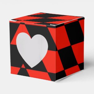 Caixa de Favoritos Preto e Vermelho