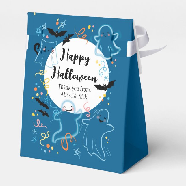 Caixa de favoritos Tratamentos de Halloween person (Verso)