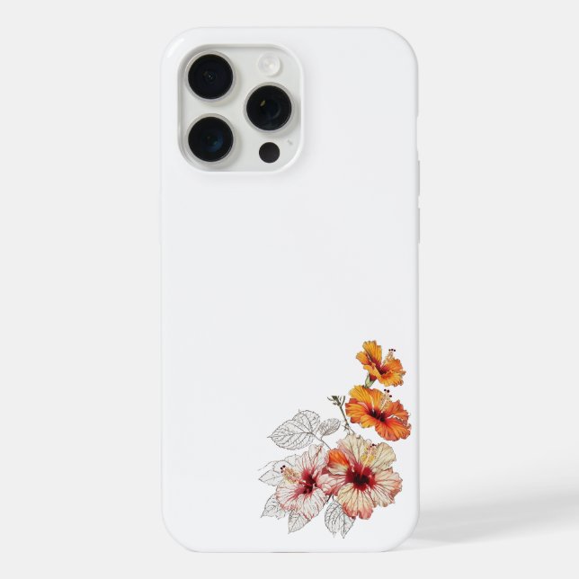 Caixa de flores do iPhone 15 Pro Max (Verso)