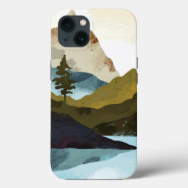 Caixa de iPhone / iPad do Landscape Mountain da Wa