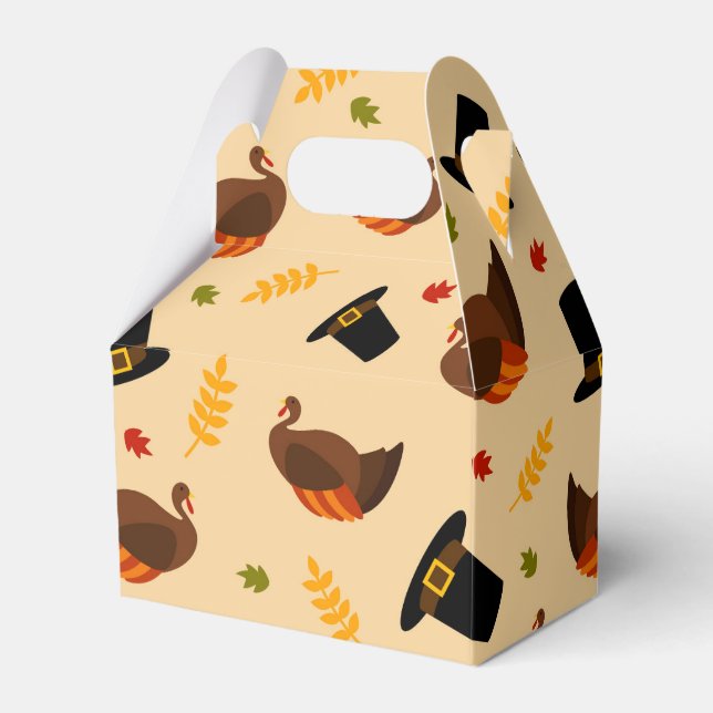Caixa de janto de Férias de Ação de Graças (Frente)