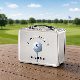 Caixa de Lanche de Metal Personalizada para Pai Go
