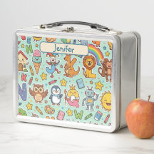 Caixa de Lanche Personalizada Alphaland Kids Lite